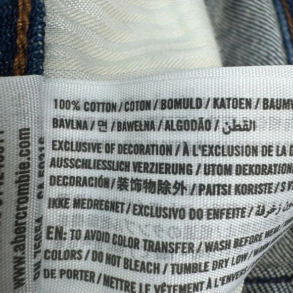 Abercrombie & Fitch Women’s Zoe Natural Rose‎ Vintage A-Line Skirt 24/00 - Picture 5 of 5